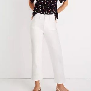 Madewell Slim Wide-Leg Jeans Patch Pocket Edition